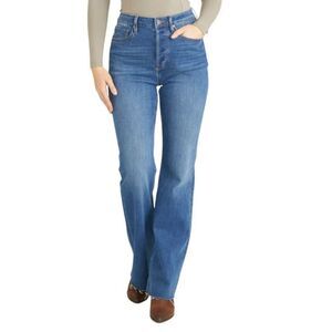 Vigoss Medium Wash Sandblasted Royce 70s Stovepipe Jeans